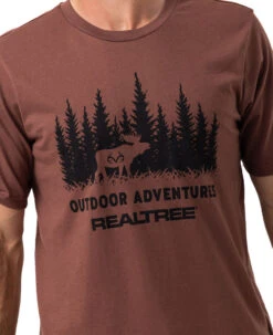 Realtree Men's Outdoor Adventure Short Sleeve Shirt -Realtree 2978 BR LOGO 81534.1684265806