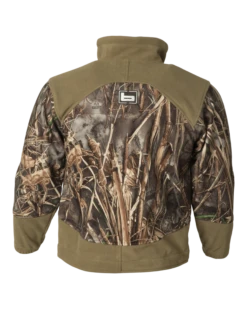 Banded Youth Fleece Jacket | MAX-7 -Realtree B3010003 UFS Fleece Youth Jacket Max7 Back 36964.1695667730