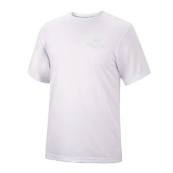 Realtree Men's Shallow Water Fishing Performance Short Sleeve Shirt -Realtree C11084 White Front 58048.1649104313