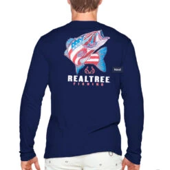 Realtree Men's  Fishing Ameribass Long Sleeve Shirt