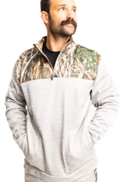 Men's Cash Performance Fleece 1/4 Zip Jacket | EDGE