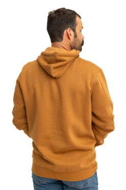 Realtree Men's Jackson Pullover Brown Work Hoodie -Realtree C11216 BR back2 19111.1693255939