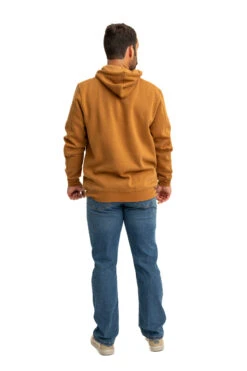 Realtree Men's Jackson Pullover Brown Work Hoodie -Realtree C11216 BR back 14609.1693255939