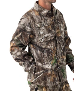 Realtree Men's Camo Bowslayer Hunting Shirt Jacket | EDGE