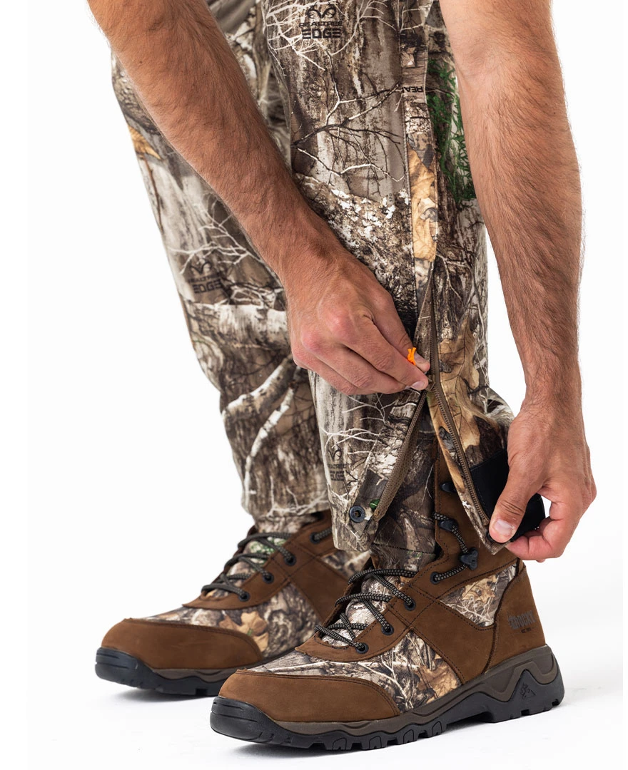 Realtree Men's Camo Ripley Trail Waterproof Pant | EDGE Realtree Men's Camo Ripley Trail Waterproof Pant | EDGE -Realtree M10031P ED BOTTOM ZIPPER 37593.1684252625