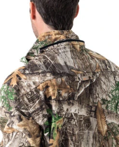 Realtree Men's Ripley Trail Waterproof Jacket | EDGE -Realtree M10056 ED HOOD ROLLED UP 30040.1684252244