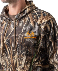 Realtree Men's Performance Hoodie | MAX-7 -Realtree M10109 MX7 LOGO 93451.1684269115