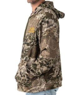 Realtree Men's Green Performance Hoodie | Wav3 -Realtree M10109 WGR SIDE 70813.1684268600