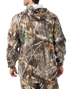 Realtree Men's Roaring Springs Packable Rain Jacket | EDGE -Realtree M1024 ED BACK 16820.1684266530