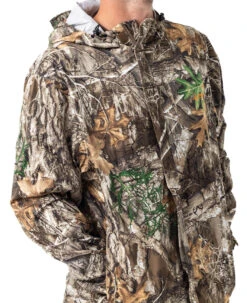 Realtree Men's Roaring Springs Packable Rain Jacket | EDGE -Realtree M1024 ED POCKETS 05994.1684266529