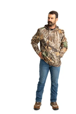 Realtree Men's Poly Hoodie | EDGE -Realtree M304 ED front2 94079.1693497075