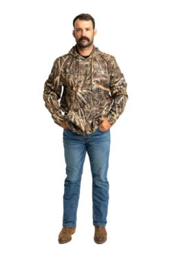 Realtree Men's Poly Hoodie | MAX-7 -Realtree M304 M7 front2 42259.1693490416