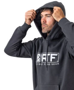 Realtree Fishing Men's Black Hoodie -Realtree M405 CHAR HOODIE 69772.1684266347