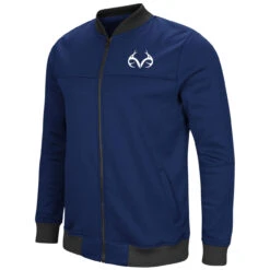 Realtree Men's Full Zip Bomber Jacket  -Realtree Mens Full Zip Bomber Jacket 46619.1561564358