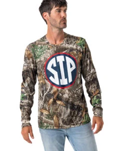 Realtree Men's Longsleeve Ole Miss SIP Shirt  | EDGE