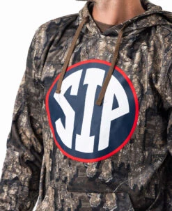 Realtree Men's Ole Miss SIP Pullover Hoodie -Realtree OM500 TM LOGO 85546.1684268324