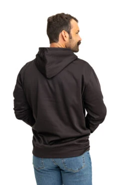 Realtree Men's Coldsnap Black Performance Hoodie 5 Realtree Men's Coldsnap Black Performance Hoodie -Realtree RJOFH11235 B001 BACK 68375.1693240852