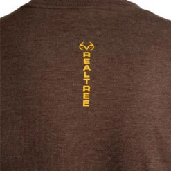 Realtree Pro Staff Short Sleeve Graphic Shirts  -Realtree RO159 BR Back 52453.1635383215