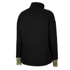Realtree Women's Aspen 1/4 Snap Fleece Pullover -Realtree RO4350 BK Back 27055.1682542627