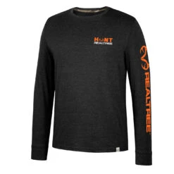 Realtree Men's Hunt Graphic Long Sleeve Shirt -Realtree RO5132 BK 32199.1663939817