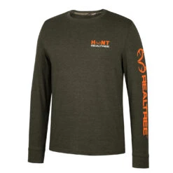 Realtree Men's Hunt Graphic Long Sleeve Shirt -Realtree RO5132 GR 94836.1663939825