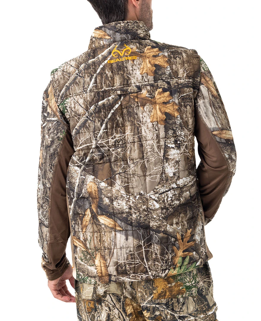 Realtree Men's Camo Pro Staff Reversible Hybrid Puffer Vest Realtree Men's Camo Pro Staff Reversible Hybrid Puffer Vest -Realtree RO530 ED BACK FULL 82837.1684270841