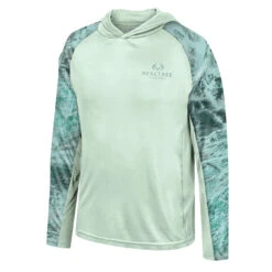 Realtree Men's Gulf Stream Fishing Performance Long Sleeve Shirt -Realtree RRTTH11185 B373 MF 75904.1674146833