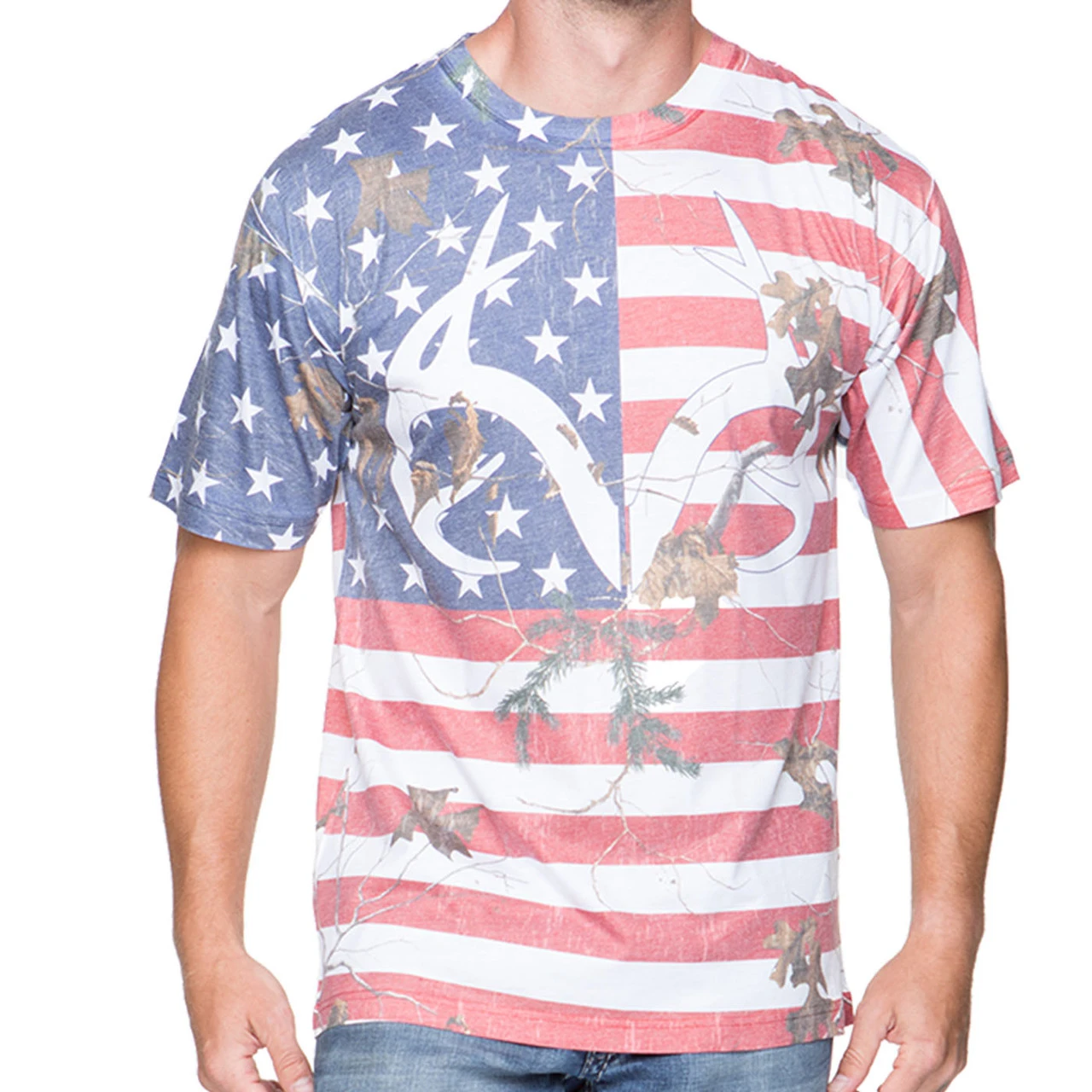 Realtree Men's Camo Independence Shirt