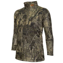 Realtree Men's Camo Pro Performance Osprey 1/4 Zip | Timber