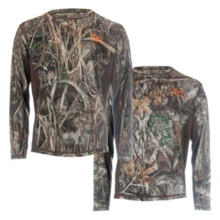 Realtree Men's Reversible Long Sleeve Shirt | EDGE / MAX-7 -Realtree Untitled 2 48139.1684268927