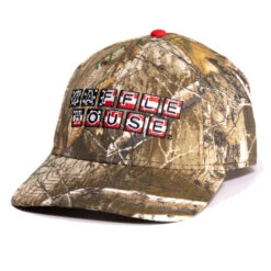 Realtree Men's Waffle House Camouflage Patriotic Logo Hat  | EDGE