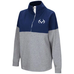 Realtree Women's 1/2 Snap Fleece Pullover -Realtree Womens 1 2 Snap Fleece Pullover 18726.1561493972