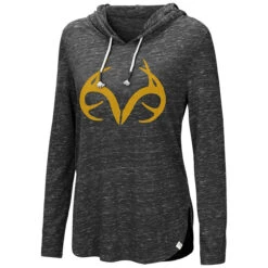 Realtree Women's Side Slit Hooded Shirt -Realtree Womens Side Slit Hooded Shirt 62878.1560807022