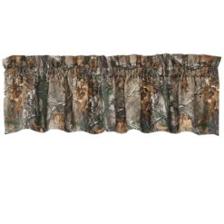 Realtree Camo Window Valance -Realtree realtree camo window valance in xtra 61340.1628617529