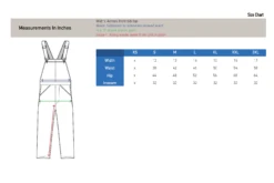 Realtree Men's Cotton Bib Overall | Original -Realtree size charts M402 uninsulated bibs 2 93963.1684179307
